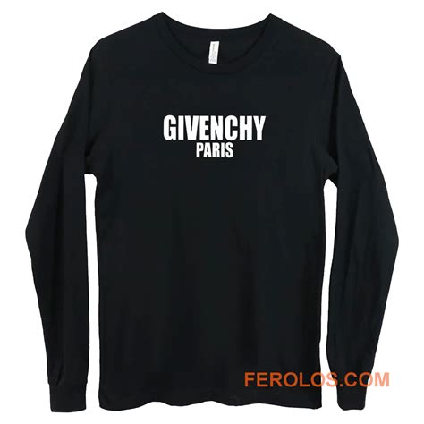 givenchy parislong sleeve|Givenchy.